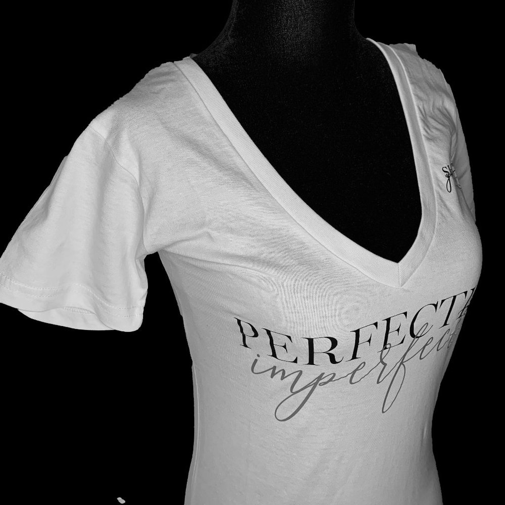 She's You T-Shirt Deep V - Perfectly Imperfect